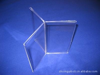 【上海有机玻璃三角形餐牌制作】价格,厂家,图片,展示架,上海星怡有机玻璃制品-