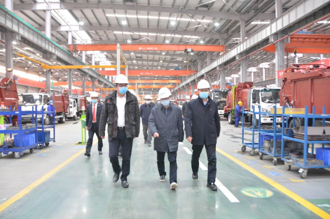 湖南省副省長陳文浩一行調研盈峰環(huán)境長沙產(chǎn)業(yè)園